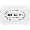 Чернильна подушечка Tsukineko Brilliance 10 x 7 см Срібло 211511675