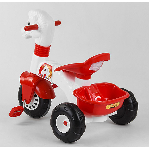 Велосипед трьохколісний Pilsan в кульку Red/White (102769)
