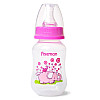 Бутылочка для кормления детская Baby Розовый слоник 125 мл Fissman DP43970