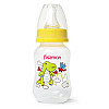 Бутылочка для кормления детская Baby Дракоша 125 мл желтая Fissman DP43971