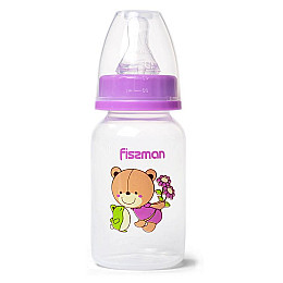 Бутылочка для кормления детская Baby Мишка-любимец 120 мл Fissman DP43973