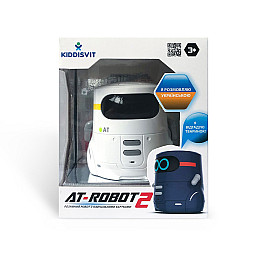Робот на управлении с обучающими карточками White AT-Robot KD113147