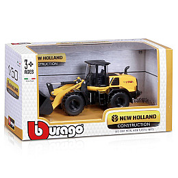 Модель серії Bburago Construction Екскаватор New Holland W170D Жовтий OL32840