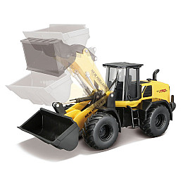 Модель серії Bburago Construction Екскаватор New Holland W170D Жовтий OL32840