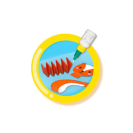 Набір для дитячої творчості Повітряні тварини SES Creative KD114322