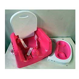 Бустер сидіння для годування No Brand Babies R Us Deluxe Booster Seat PINK1 Рожевий