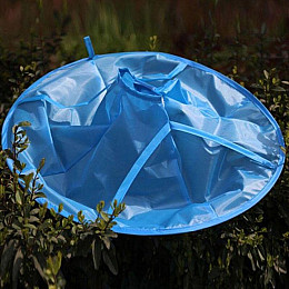 Дитячий нагрудник для стрижки Enssu 16 Голубий