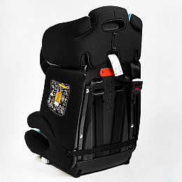 Дитяче автокрісло JOY ISOFIX 1/2/3 9-36 кг Чорний та бірюзовий (110867)