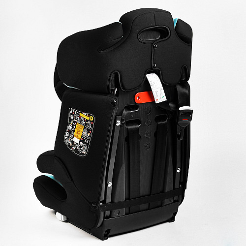 Детское автокресло JOY ISOFIX 1/2/3 9-36 кг Black and turquoise (110867)