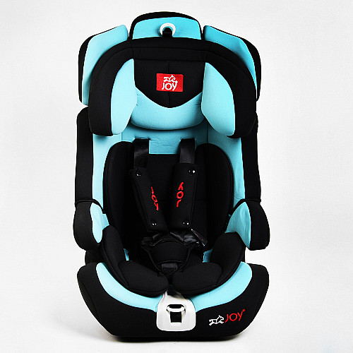 Детское автокресло JOY ISOFIX 1/2/3 9-36 кг Black and turquoise (110867)