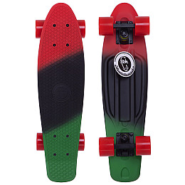 Скейтборд Penny FISH COLOR SP-Sport SK-402-12 Червоний-чорний-зелений