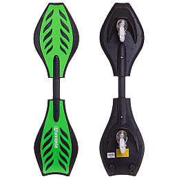 Скейтборд двоколісний RipStik роллерсерф SP-Sport SK-3556 Чорний-оранжевий