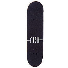Скейтборд Fish Wolf SK-414-5 78x20x1,2 см Черный (SK000772)