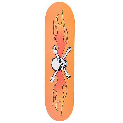 Скейтборд Mini в сборе SP-Sport SK-4932 60x15x1,2 см ORANGE (SK000773)