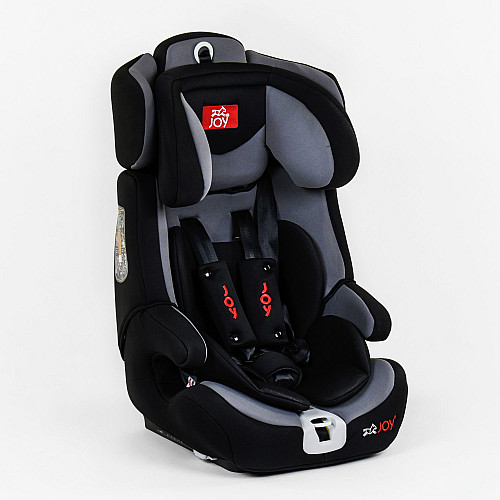 Детское автокресло универсальное JOY ISOFIX 1/2/3 9-36 кг Black and grey 80461