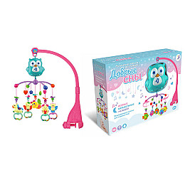 Карусель мобільна на ліжечко XangLei Toys Добрі сни 5 підвісок Різнокольоровий (108840)