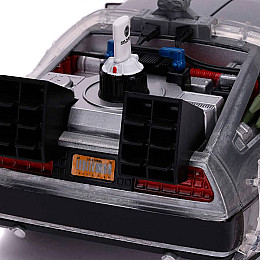 Автомодель машинка Назад в майбутнє-3 Машина часу зі світловим ефектом IG-OL185915 Jada