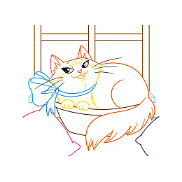 Книга Crystal Book Очаровательные раскраски с секретными узорами Котики и собачки 787 (9786175470787)