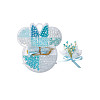Набор бисера для изготовления креативных аксессуаров Bambi N098-3/4/5 Синий