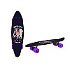 Пенни борд 24" Bambi SC20514 PU колеса с ручкой Фиолетовый