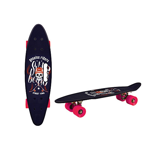 Пенни борд 24" Bambi SC20514 PU колеса с ручкой Розовый