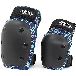 Комплект защиты REKD Heavy Duty Double Jr L Black-Blue