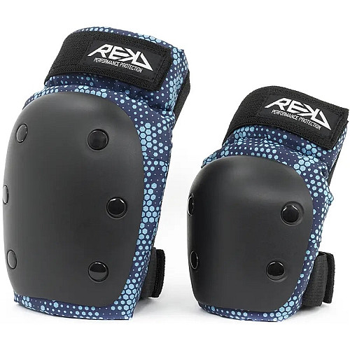 Комплект защиты REKD Heavy Duty Double Jr L Black-Blue