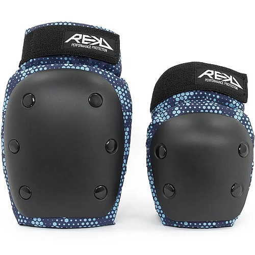 Комплект защиты REKD Heavy Duty Double Jr L Black-Blue
