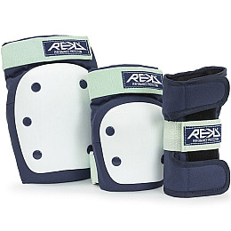 Комплект защиты REKD Heavy Duty L blue-mint