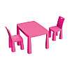 Детский пластиковый стол и 2 стула DOLONI TOYS 04680-3 Розовый