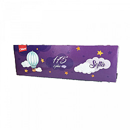 Сухие двухслойные салфетки Softa ТМ Chisto 20х20 см 175 шт