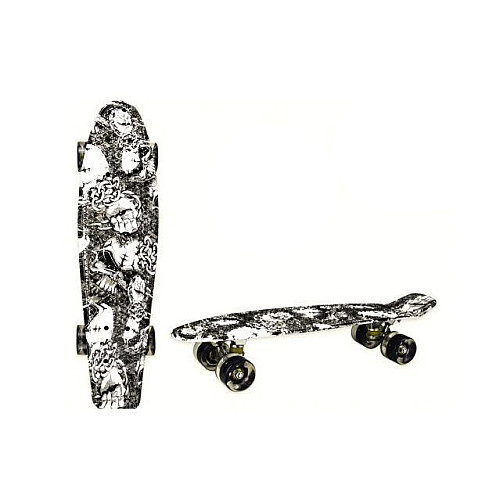 Скейт "Пенні борд" Bambi SC20505 PU колеса зі світлом 56 см