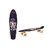 Скейт "Пенни борд" Bambi SC20402 PU колеса 56 см Бежевый