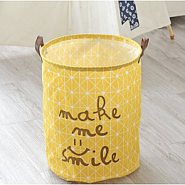 Корзина для игрушек Boya AOLY 40х60 см Make me smile