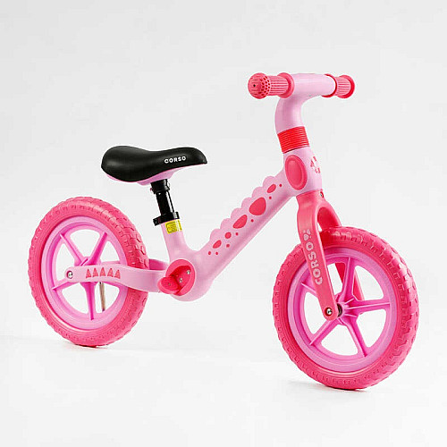 Велобег детский Corso EVA 12’’ Pink (140181)