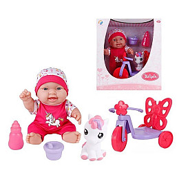 Пупс Yufeng 24 см Red (145304)