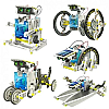 Игрушка робот-конструктор с солнечной панелью и моторчиком Solar Robot Kit 14 в 1 (2079364884)
