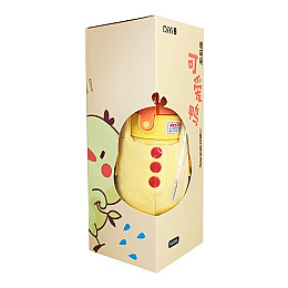 Термос-поильник с силиконовой трубочкой Цыпленок Mega Zayka MGZ-0315 (Chicken) 560 мл