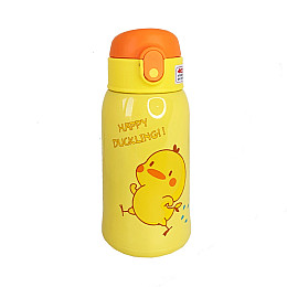 Термос-поильник с силиконовой трубочкой Цыпленок Mega Zayka MGZ-0315 (Chicken) 560 мл