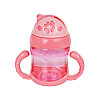 Детский поильник с трубочкой Mega Zayka MGZ-0321 (Coral) 150 мл