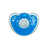 Дитяча пустушка силіконова Mega Zayka MGZ-0517(Blue) кругла