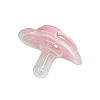 Детская пустышка силиконовая Mega Zayka MGZ-0517(Pink) круглая