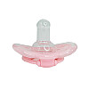 Детская пустышка силиконовая Mega Zayka MGZ-0517(Pink) круглая