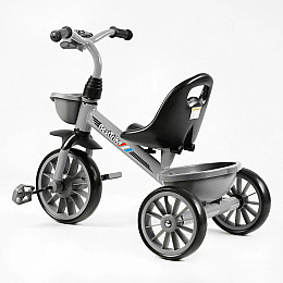 Дитячий велосипед триколісний Best Trike 26/20 см 2 кошики Grey (147569)