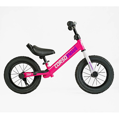 Велобег детский Corso Navi 12" Pink (147330)