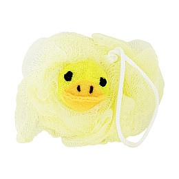 Мочалка для купания малышей Уточка Mega Zayka MGZ-0912(Yellow) нейлон