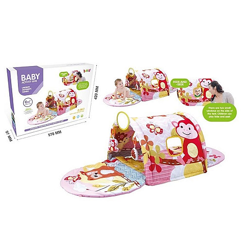 Игровий килимок Yufeng Baby Activity Gym 140 х 53 см Multicolor (149489)