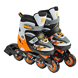 Роликовые коньки Best Roller 30-33 17-18.5 см Orange (151222)
