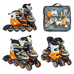 Роликовые коньки Best Roller 30-33 17-18.5 см Orange (151222)