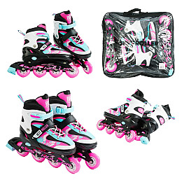 Роликовые коньки Best Roller 34-37 21.5-24 см Pink (151226)